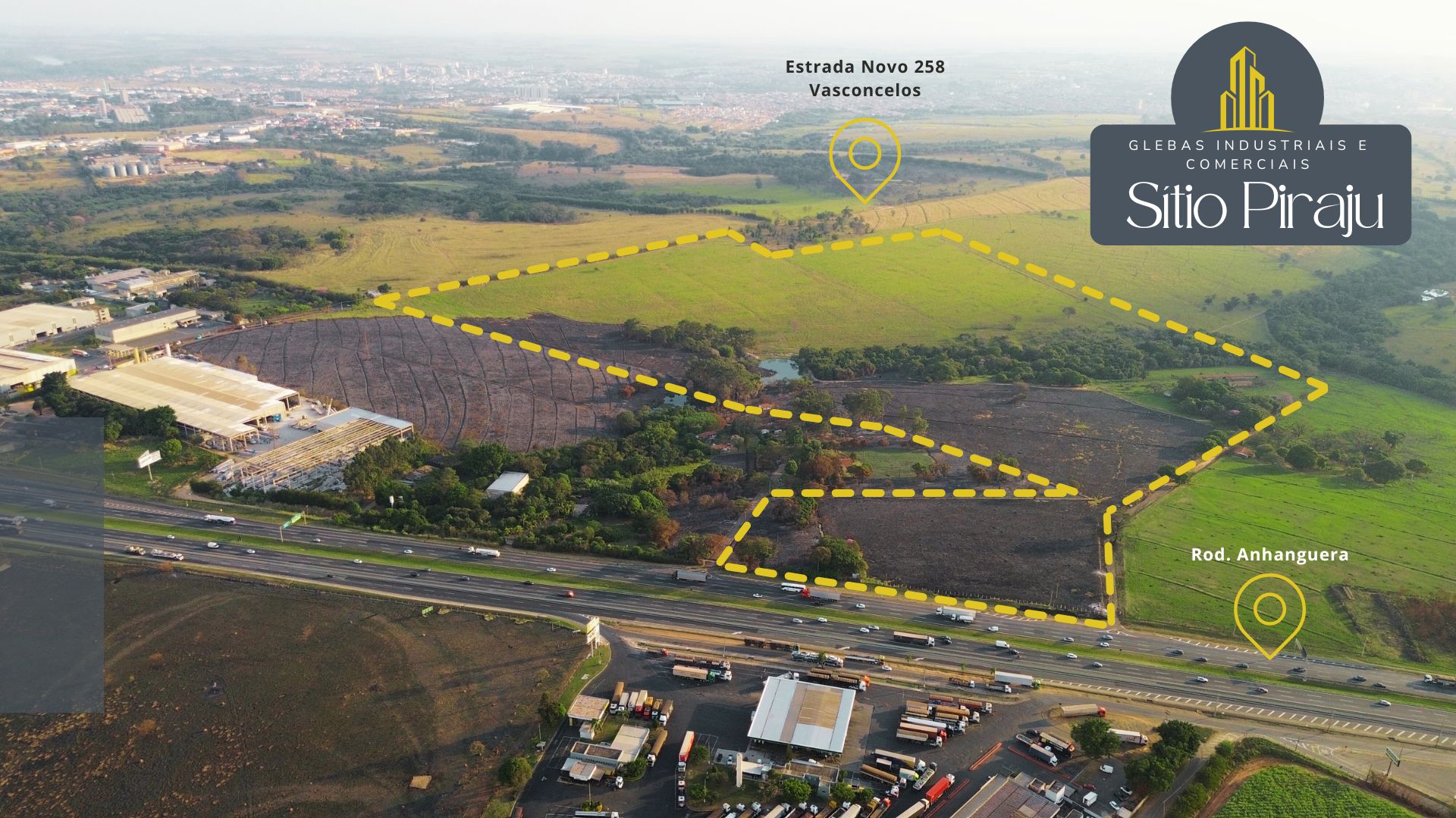 Localização Rodovia Anhanguera